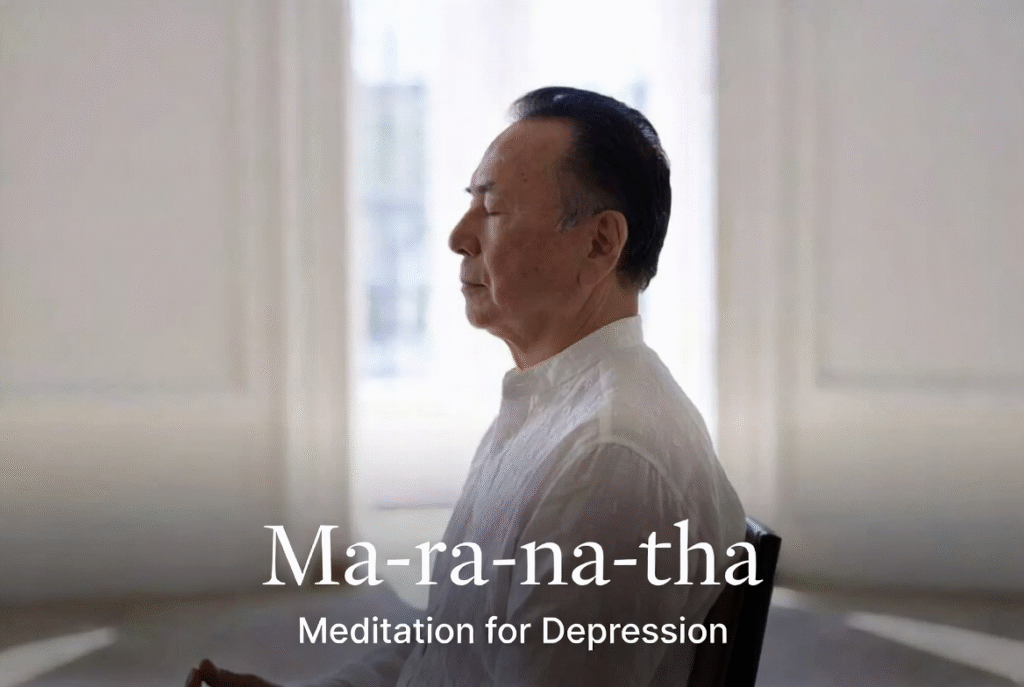 Ma-ra-na-tha meditation for depression - simple daily Christian practice that ended my depression
