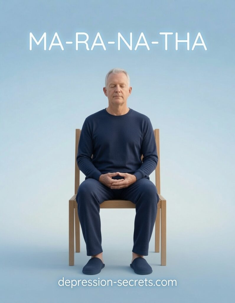 Ma-ra-na-tha meditation for depression - simple daily Christian practice that ended my depression